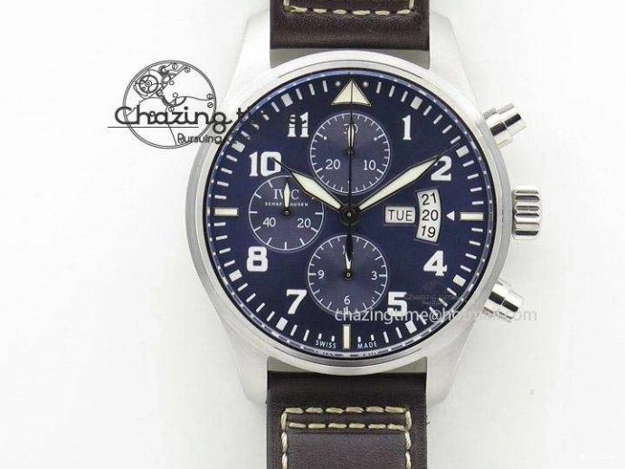 MIROTIME 0510 Durable Big Pilot 5019 Ceramic Case Black Dial Green Markers Asian 23J 7396